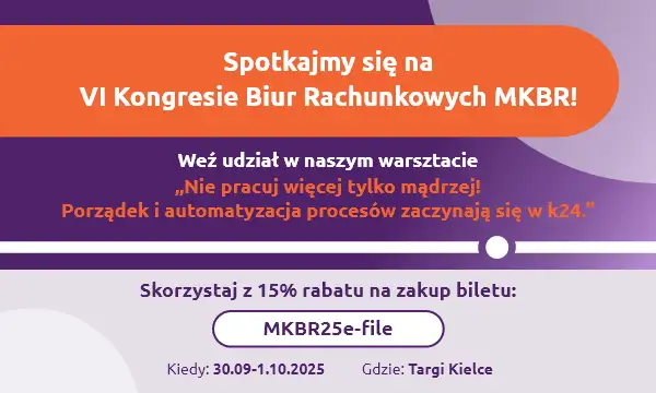Spotkajmy sie na VI Kongresie Biur Rachunkowych MKBR!